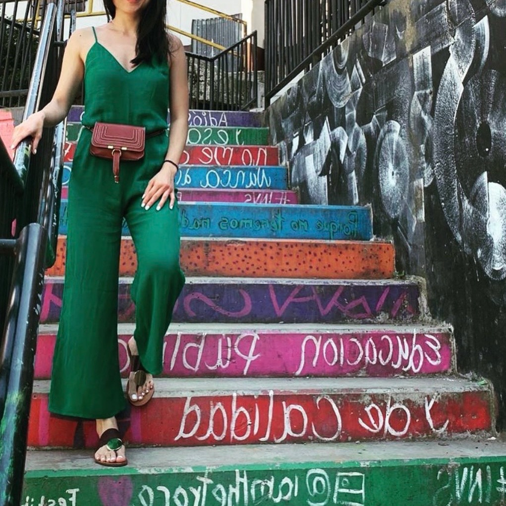 Reformation Euc Emerald Green Wide Leg Cropped Jumpsuit Viscose S